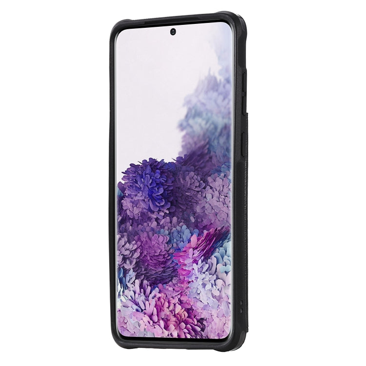 Shockproof Horizontal Flip Protective Case with Holder & Card Slots & Wallet & Photo Frame & Short Lanyard, For Samsung Galaxy S20, For Samsung Galaxy S20 Plus, For Samsung Galaxy S20 Ultra