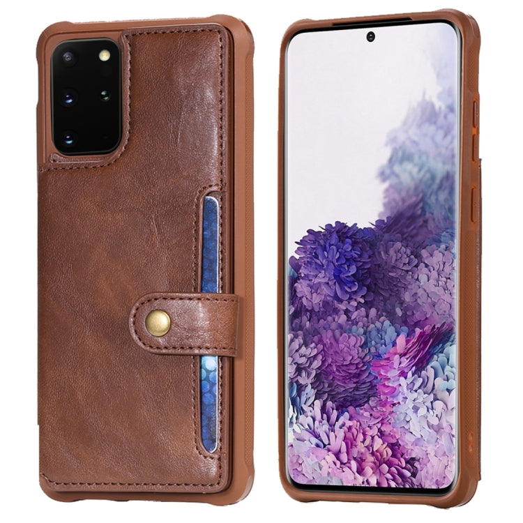 Shockproof Horizontal Flip Protective Case with Holder & Card Slots & Wallet & Photo Frame & Short Lanyard, For Samsung Galaxy S20, For Samsung Galaxy S20 Plus, For Samsung Galaxy S20 Ultra