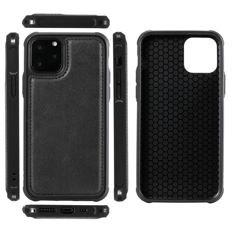 Magnetic Shockproof PC + TPU + PU Leather Protective Case, For iPhone 11 Pro, For iPhone 11, For iPhone 11 Pro Max, For iPhone 7 / 8