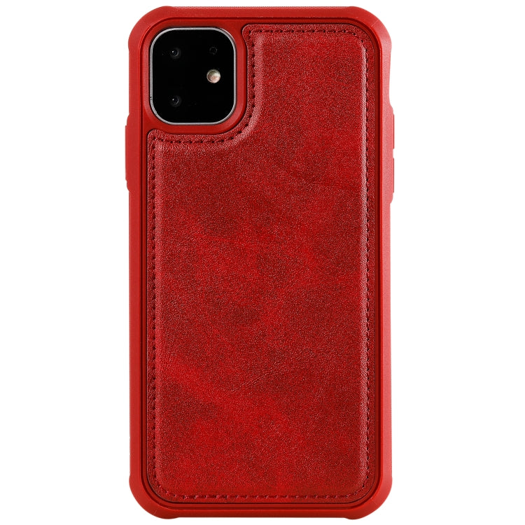 Magnetic Shockproof PC + TPU + PU Leather Protective Case, For iPhone 11 Pro, For iPhone 11, For iPhone 11 Pro Max, For iPhone 7 / 8
