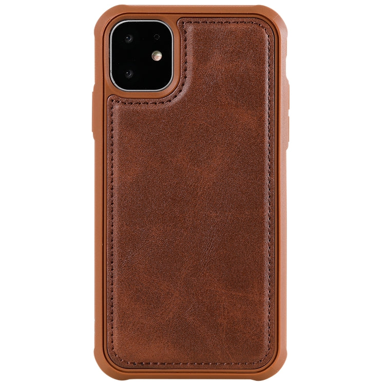 Magnetic Shockproof PC + TPU + PU Leather Protective Case, For iPhone 11 Pro, For iPhone 11, For iPhone 11 Pro Max, For iPhone 7 / 8