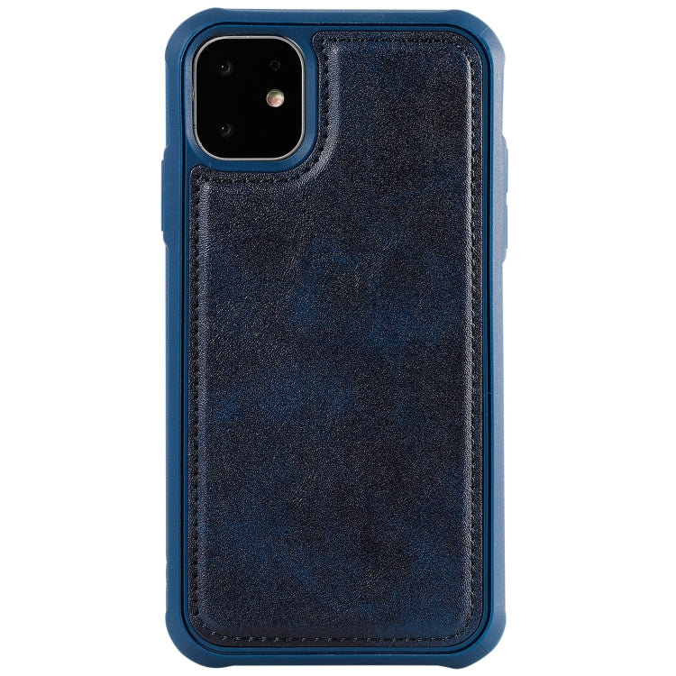 Magnetic Shockproof PC + TPU + PU Leather Protective Case, For iPhone 11 Pro, For iPhone 11, For iPhone 11 Pro Max, For iPhone 7 / 8