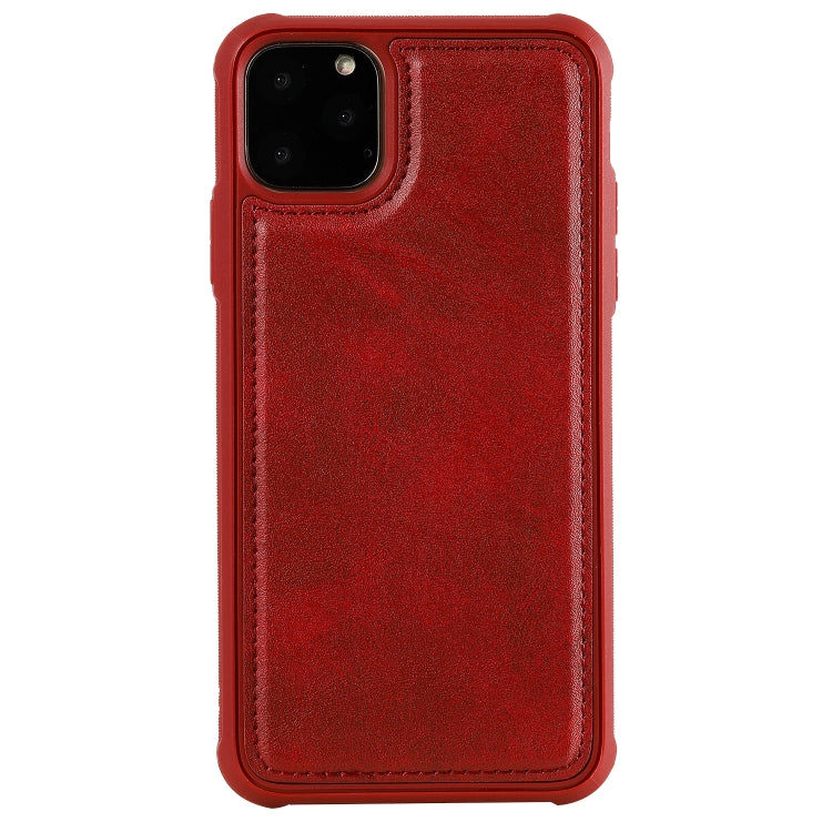 Magnetic Shockproof PC + TPU + PU Leather Protective Case, For iPhone 11 Pro, For iPhone 11, For iPhone 11 Pro Max, For iPhone 7 / 8