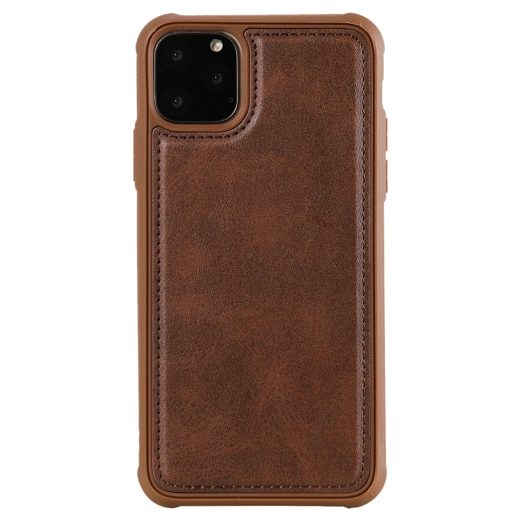 Magnetic Shockproof PC + TPU + PU Leather Protective Case, For iPhone 11 Pro, For iPhone 11, For iPhone 11 Pro Max, For iPhone 7 / 8