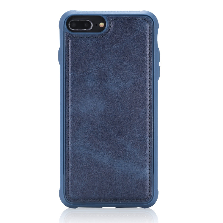 Magnetic Shockproof PC + TPU + PU Leather Protective Case, For iPhone 7 Plus / 8 Plus, For Galaxy S9