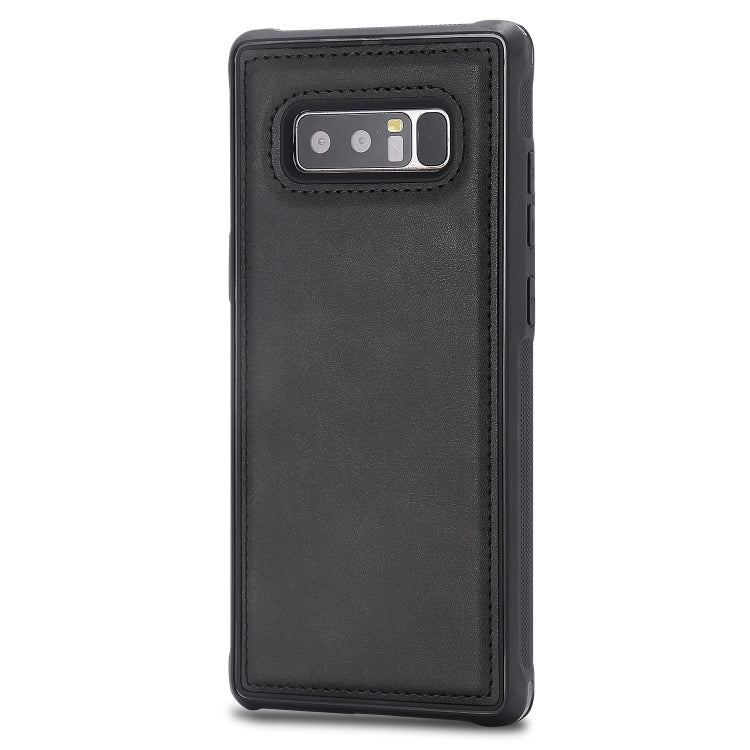 Magnetic Shockproof PC + TPU + PU Leather Protective Case, For Galaxy Note 8, For Galaxy S8, For Galaxy S8+, For Galaxy S9+