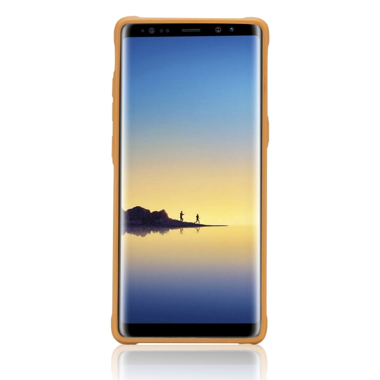Magnetic Shockproof PC + TPU + PU Leather Protective Case, For Galaxy Note 8, For Galaxy S8, For Galaxy S8+, For Galaxy S9+