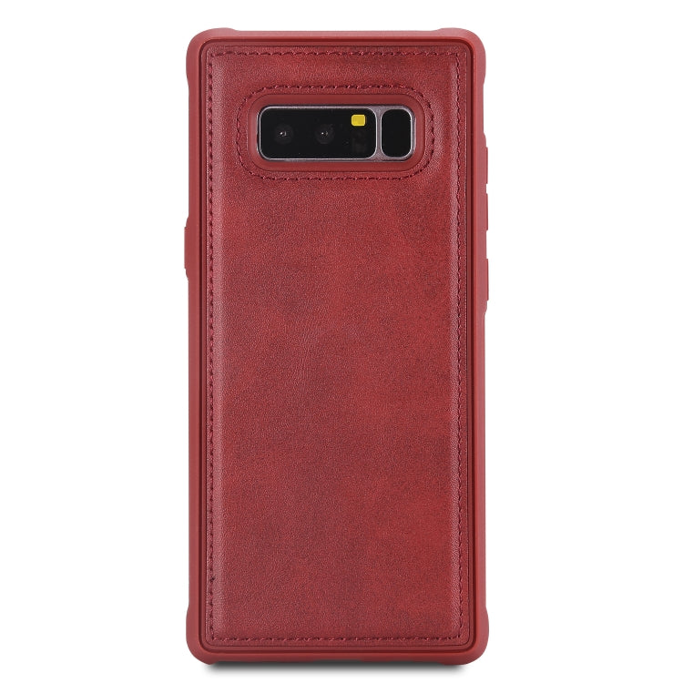 Magnetic Shockproof PC + TPU + PU Leather Protective Case, For Galaxy Note 8, For Galaxy S8, For Galaxy S8+, For Galaxy S9+