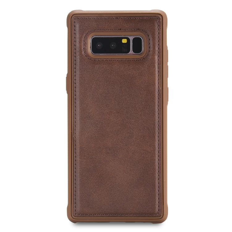 Magnetic Shockproof PC + TPU + PU Leather Protective Case, For Galaxy Note 8, For Galaxy S8, For Galaxy S8+, For Galaxy S9+