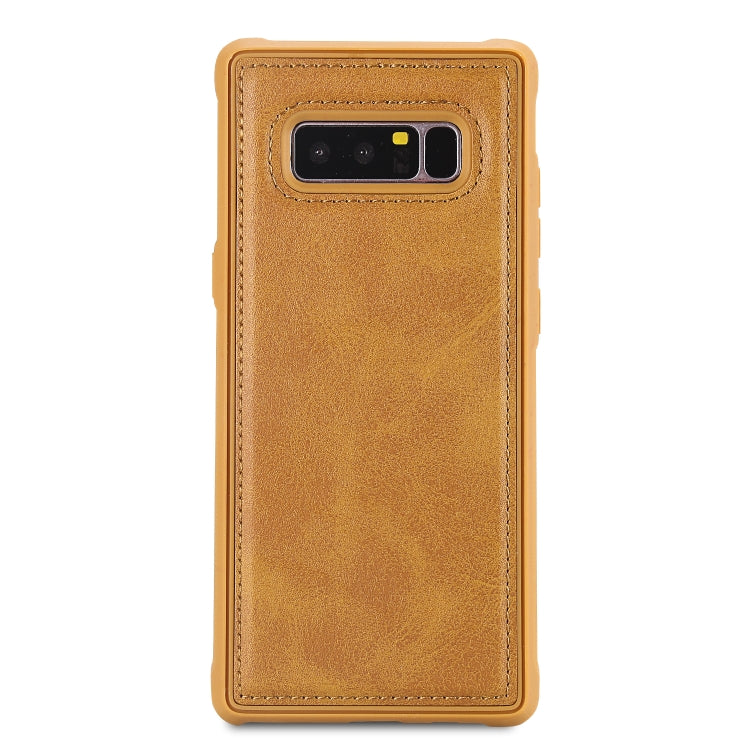 Magnetic Shockproof PC + TPU + PU Leather Protective Case, For Galaxy Note 8, For Galaxy S8, For Galaxy S8+, For Galaxy S9+