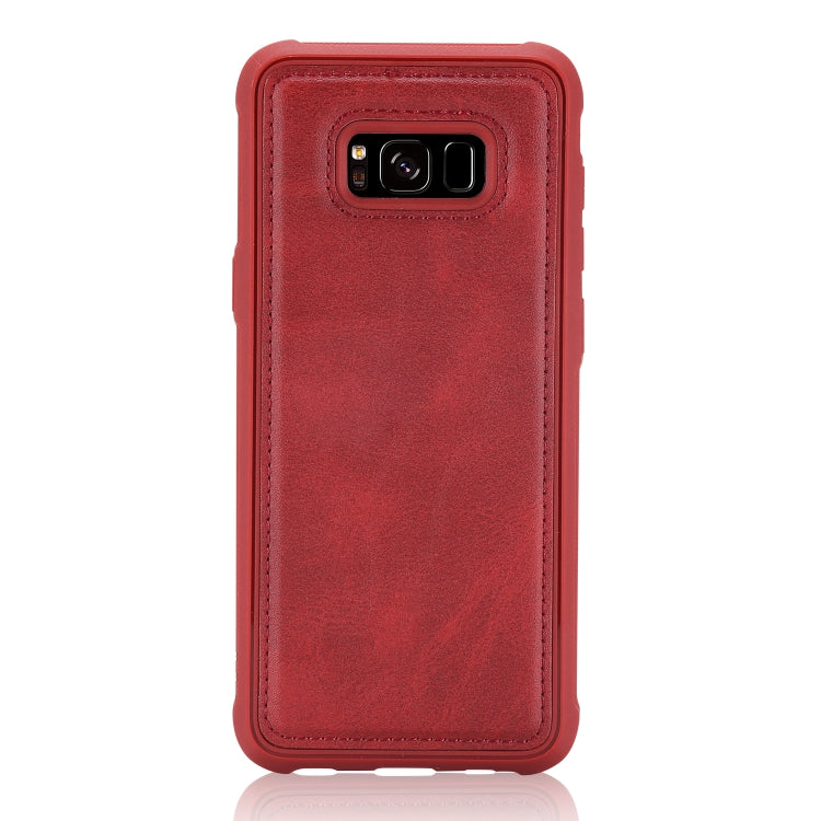 Magnetic Shockproof PC + TPU + PU Leather Protective Case, For Galaxy Note 8, For Galaxy S8, For Galaxy S8+, For Galaxy S9+