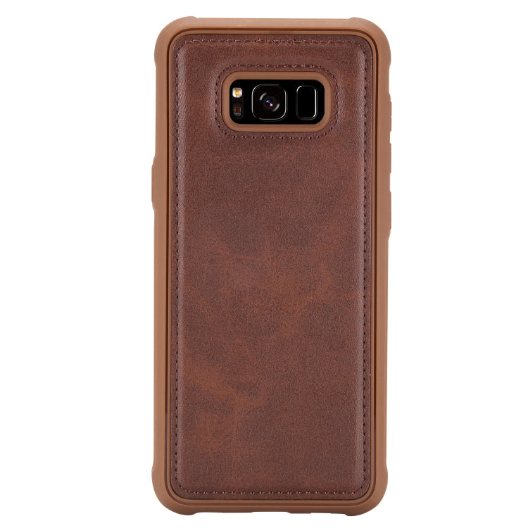 Magnetic Shockproof PC + TPU + PU Leather Protective Case, For Galaxy Note 8, For Galaxy S8, For Galaxy S8+, For Galaxy S9+