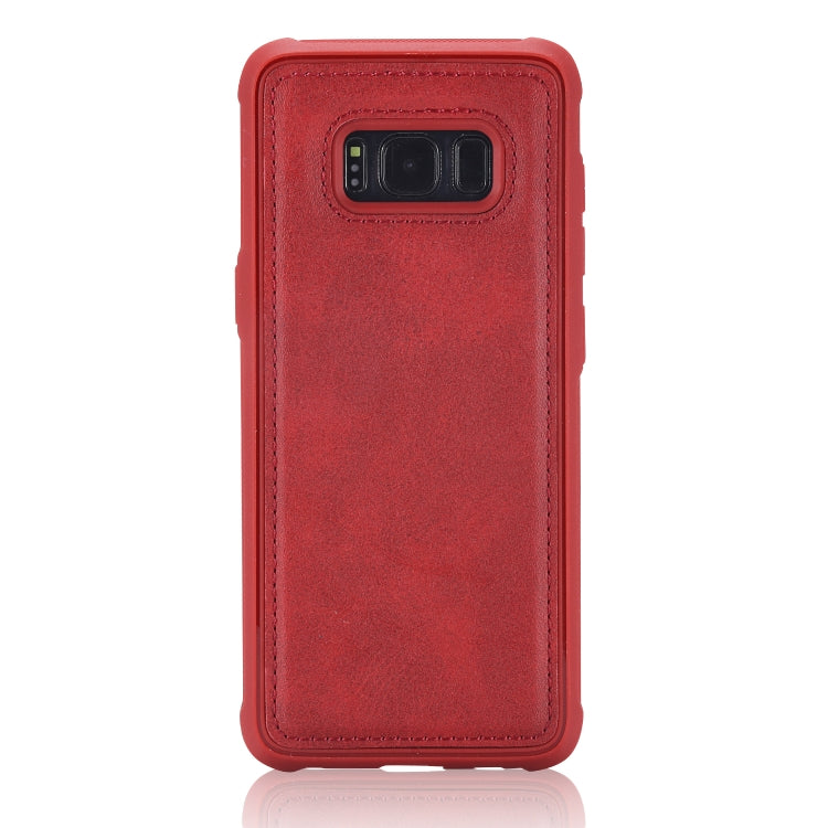 Magnetic Shockproof PC + TPU + PU Leather Protective Case, For Galaxy Note 8, For Galaxy S8, For Galaxy S8+, For Galaxy S9+