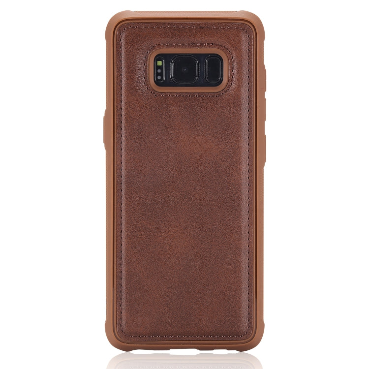 Magnetic Shockproof PC + TPU + PU Leather Protective Case, For Galaxy Note 8, For Galaxy S8, For Galaxy S8+, For Galaxy S9+