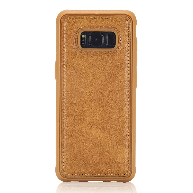 Magnetic Shockproof PC + TPU + PU Leather Protective Case, For Galaxy Note 8, For Galaxy S8, For Galaxy S8+, For Galaxy S9+