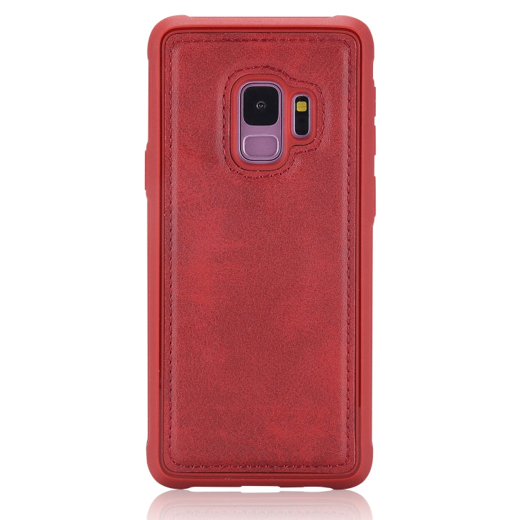 Magnetic Shockproof PC + TPU + PU Leather Protective Case, For iPhone 7 Plus / 8 Plus, For Galaxy S9
