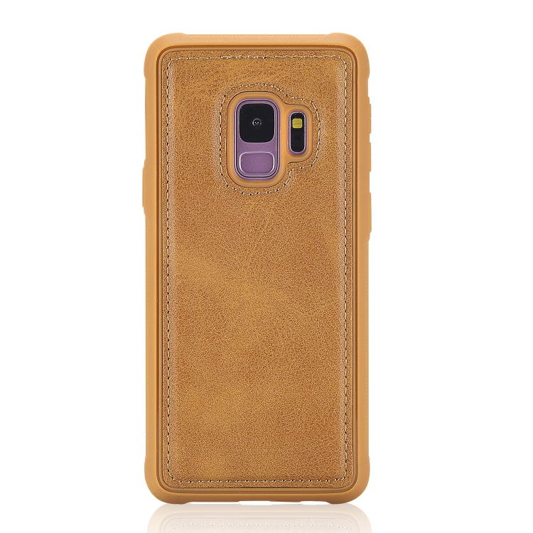 Magnetic Shockproof PC + TPU + PU Leather Protective Case, For iPhone 7 Plus / 8 Plus, For Galaxy S9