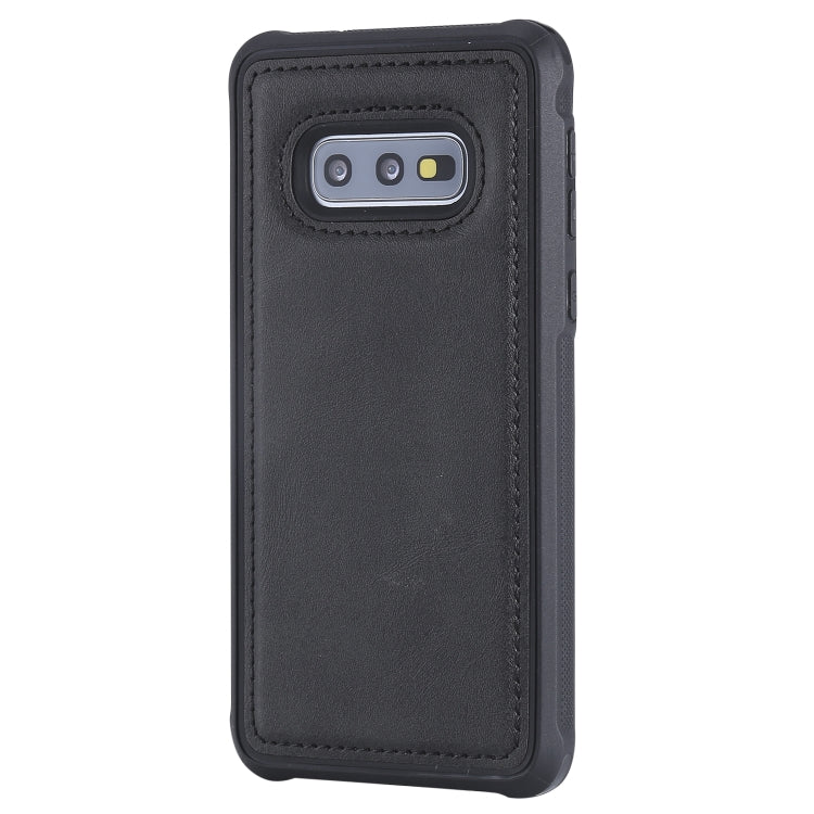 Magnetic Shockproof PC + TPU + PU Leather Protective Case, For Galaxy S10e, For Galaxy S10+, For Galaxy S20, For Galaxy S20+, For Galaxy S20 Ultra