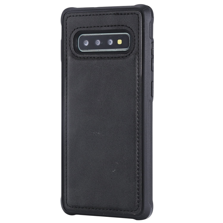 Magnetic Shockproof PC + TPU + PU Leather Protective Case, For Galaxy S10e, For Galaxy S10+, For Galaxy S20, For Galaxy S20+, For Galaxy S20 Ultra