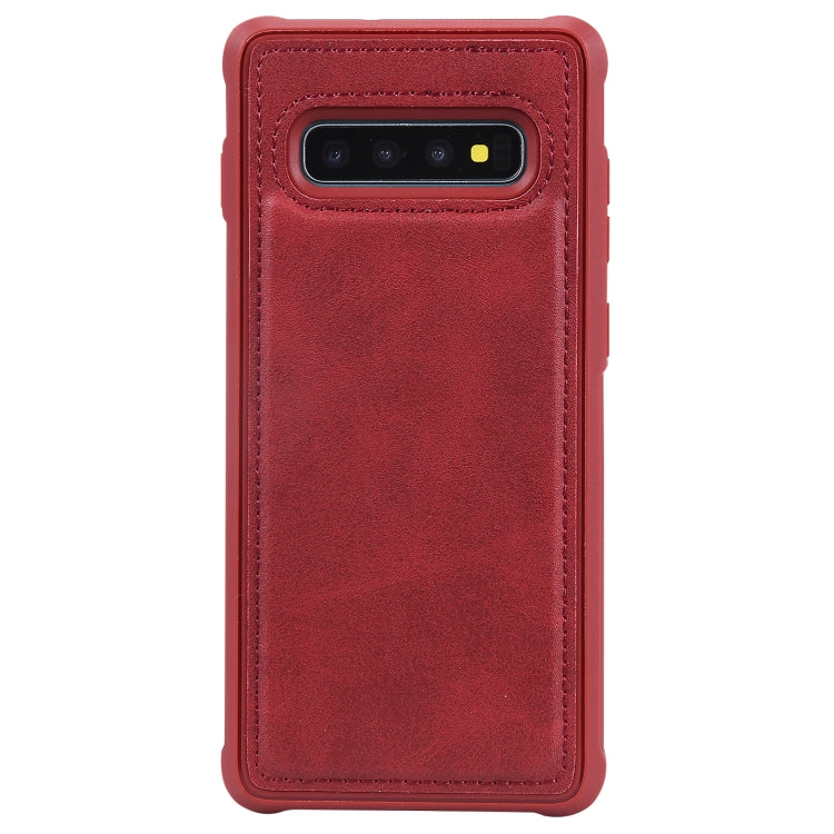 Magnetic Shockproof PC + TPU + PU Leather Protective Case, For Galaxy S10e, For Galaxy S10+, For Galaxy S20, For Galaxy S20+, For Galaxy S20 Ultra