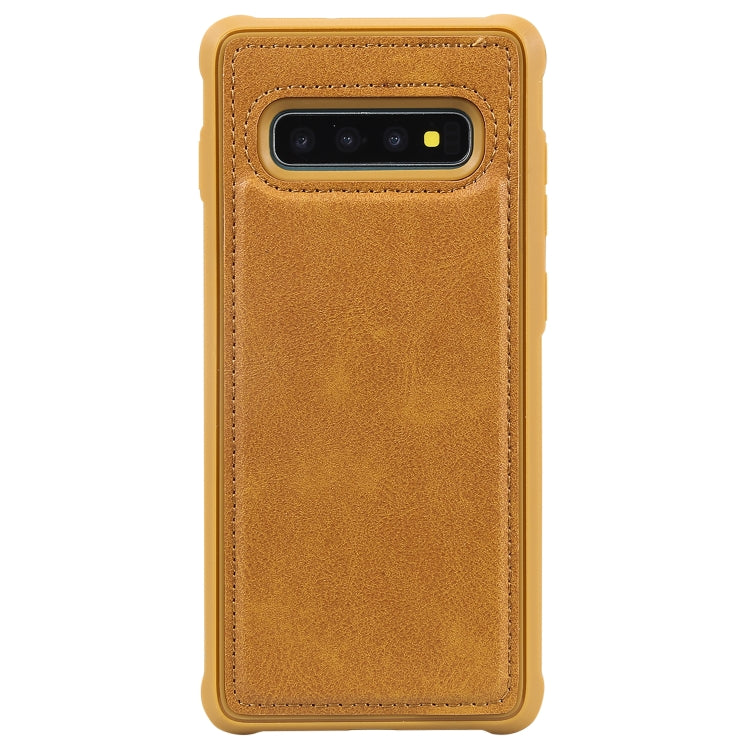 Magnetic Shockproof PC + TPU + PU Leather Protective Case, For Galaxy S10e, For Galaxy S10+, For Galaxy S20, For Galaxy S20+, For Galaxy S20 Ultra