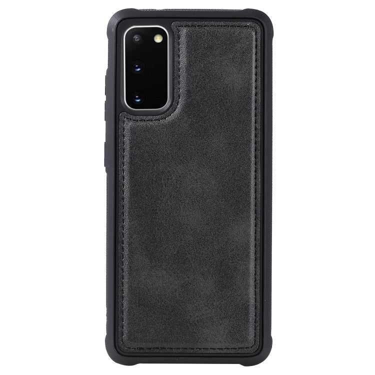 Magnetic Shockproof PC + TPU + PU Leather Protective Case, For Galaxy S10e, For Galaxy S10+, For Galaxy S20, For Galaxy S20+, For Galaxy S20 Ultra