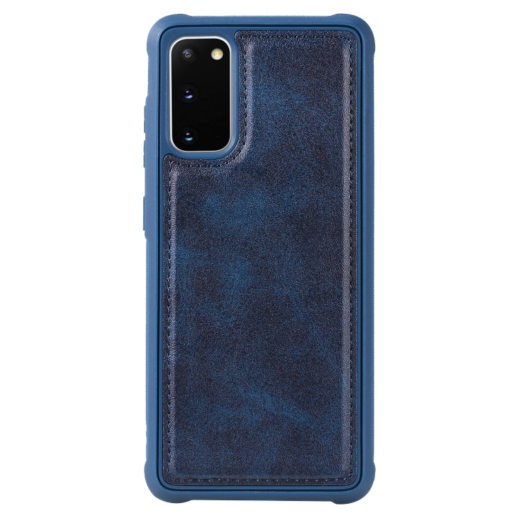 Magnetic Shockproof PC + TPU + PU Leather Protective Case, For Galaxy S10e, For Galaxy S10+, For Galaxy S20, For Galaxy S20+, For Galaxy S20 Ultra