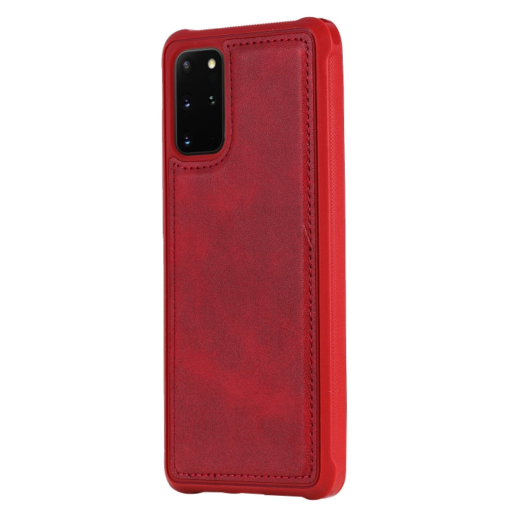 Magnetic Shockproof PC + TPU + PU Leather Protective Case, For Galaxy S10e, For Galaxy S10+, For Galaxy S20, For Galaxy S20+, For Galaxy S20 Ultra