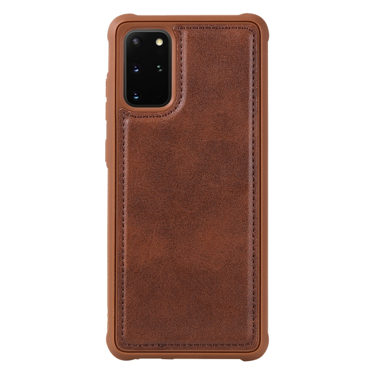 Magnetic Shockproof PC + TPU + PU Leather Protective Case, For Galaxy S10e, For Galaxy S10+, For Galaxy S20, For Galaxy S20+, For Galaxy S20 Ultra