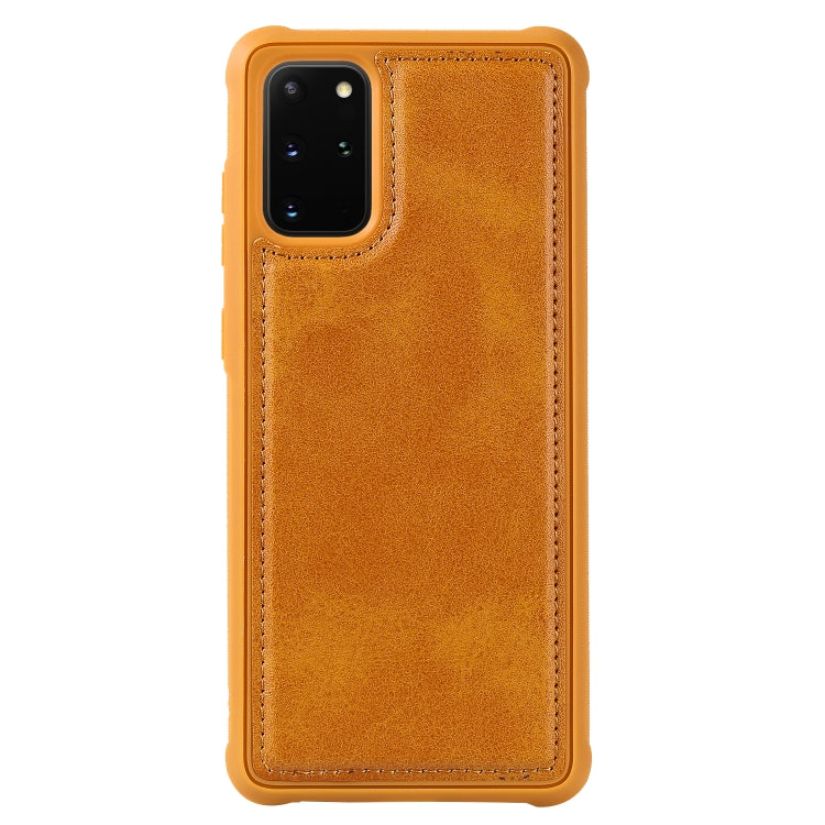 Magnetic Shockproof PC + TPU + PU Leather Protective Case, For Galaxy S10e, For Galaxy S10+, For Galaxy S20, For Galaxy S20+, For Galaxy S20 Ultra