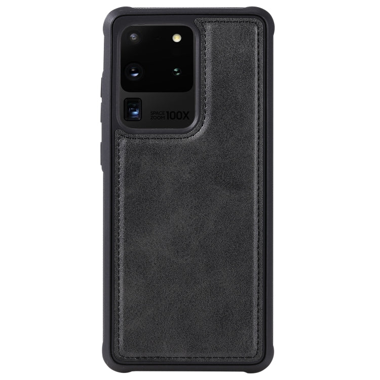 Magnetic Shockproof PC + TPU + PU Leather Protective Case, For Galaxy S10e, For Galaxy S10+, For Galaxy S20, For Galaxy S20+, For Galaxy S20 Ultra