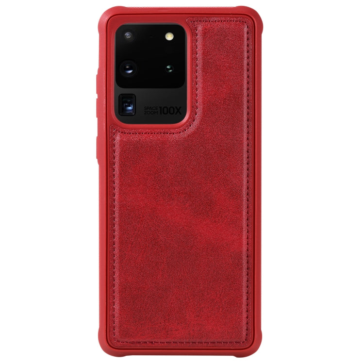 Magnetic Shockproof PC + TPU + PU Leather Protective Case, For Galaxy S10e, For Galaxy S10+, For Galaxy S20, For Galaxy S20+, For Galaxy S20 Ultra