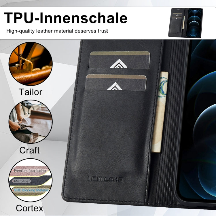 LC.IMEEKE RFID Anti-theft Leather Phone Case