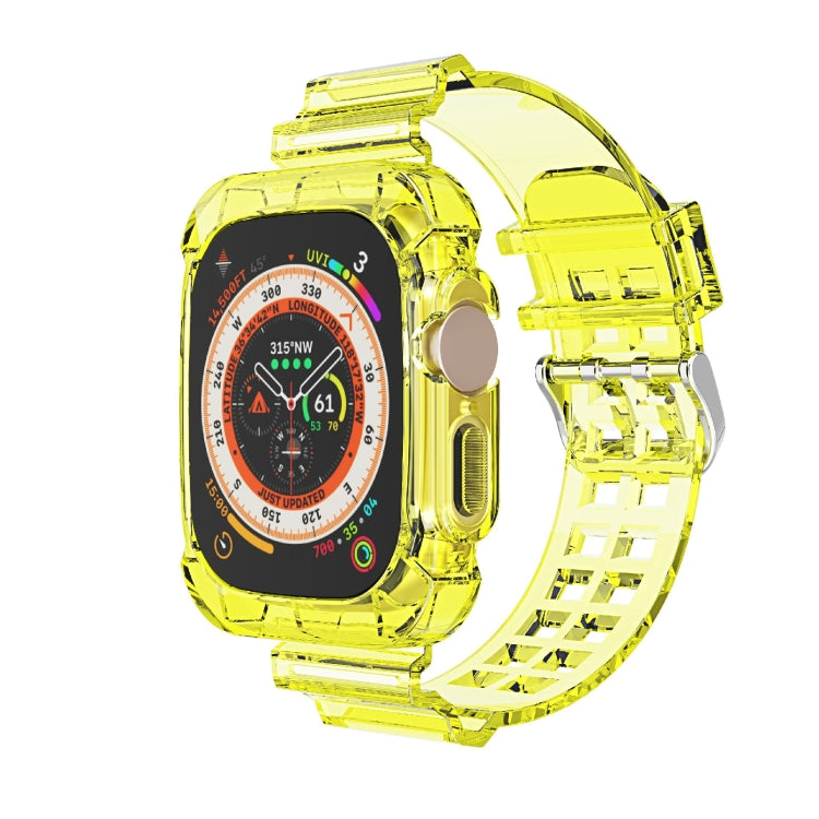Glacier Transparent TPU Integrated Watch Band, For Apple Watch Ultra 49mm