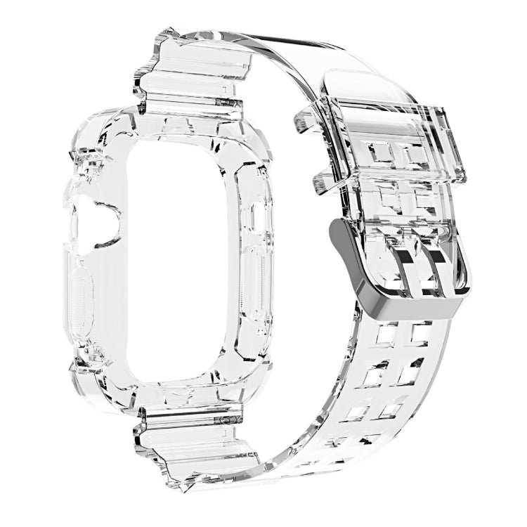 Glacier Transparent TPU Integrated Watch Band, For Apple Watch Ultra 49mm