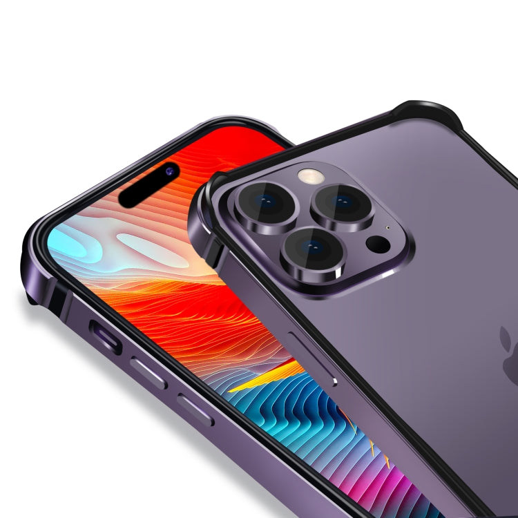 TPU + Aluminum Alloy Frame Phone Case, For iPhone 14 Pro, For iPhone 14 Pro Max