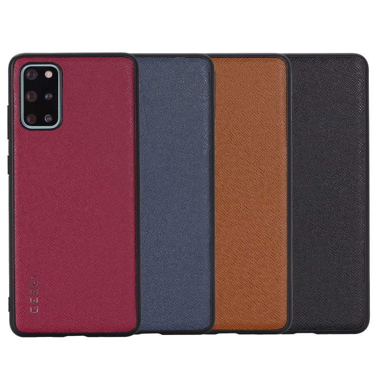GEBEI Full-coverage Shockproof Leather Protective Case, For Huawei P40, For Huawei P40 Pro, For Samsung Galaxy S20, For Samsung Galaxy S20+, For Samsung Galaxy S20 Ultra