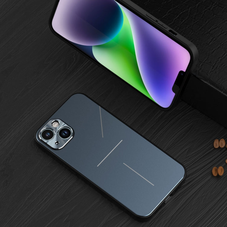 R-JUST RJ52 3-Line Style Metal TPU Shockproof Phone Case