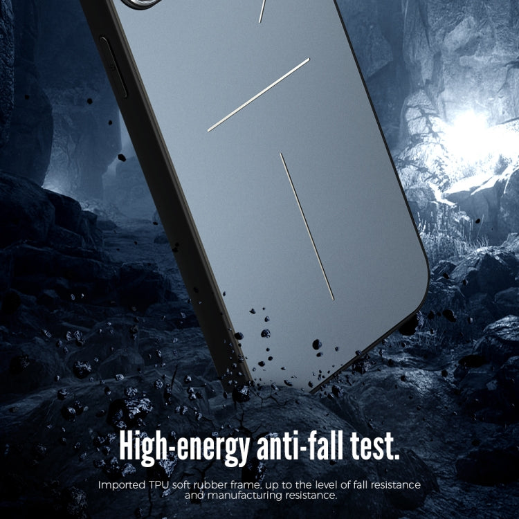 R-JUST RJ52 3-Line Style Metal TPU Shockproof Phone Case