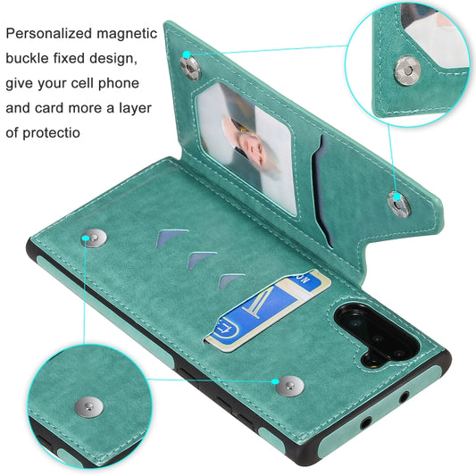 Six cats pattern Samsung case with flip stand and transparent photo frame window detail