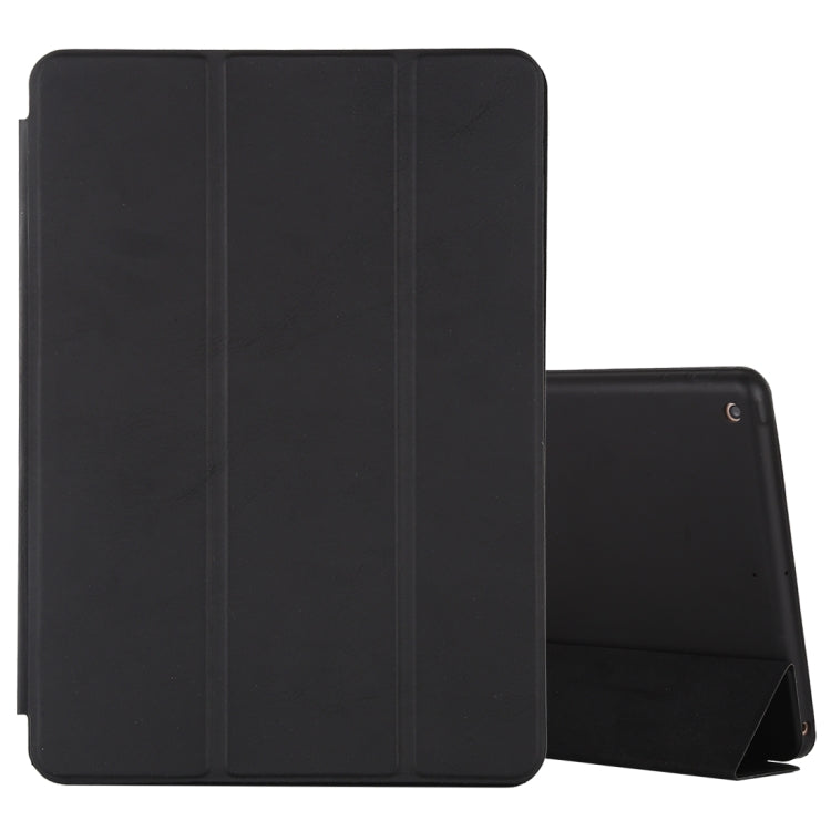 Horizontal Flip Smart Leather Case with Three-folding Holder