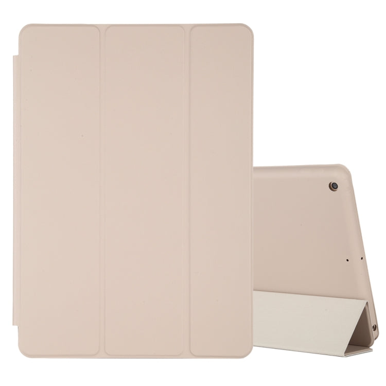 Horizontal Flip Smart Leather Case with Three-folding Holder