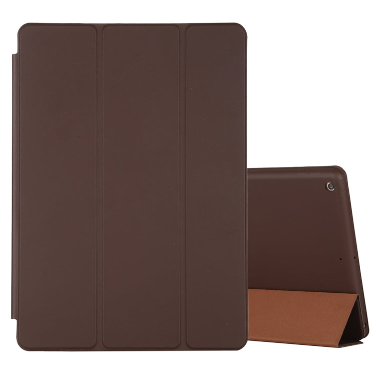 Horizontal Flip Smart Leather Case with Three-folding Holder