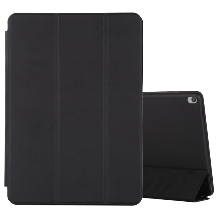 Horizontal Flip Smart Leather Case with Three-folding Holder