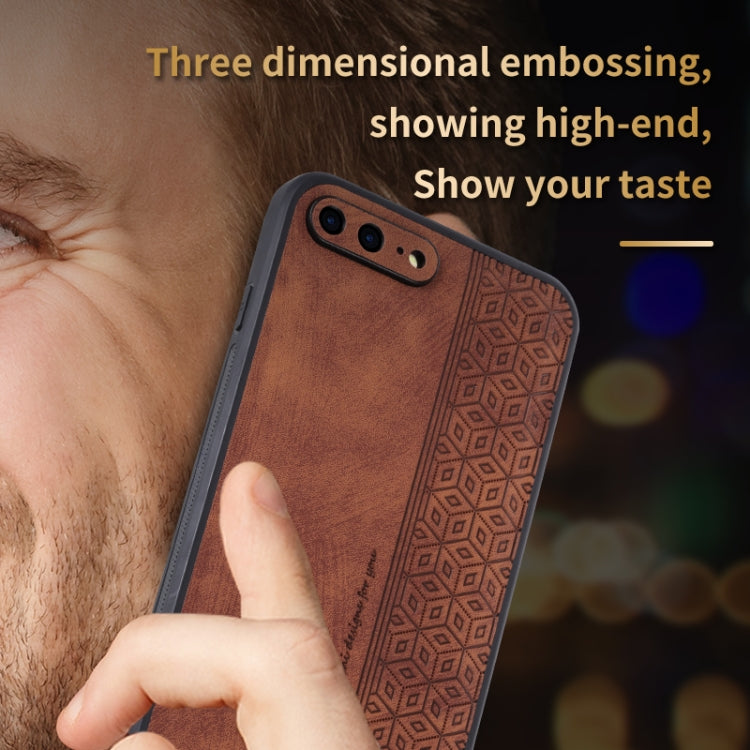 AZNS 3D Embossed Skin Feel Phone Case, For iPhone 7 Plus / 8 Plus