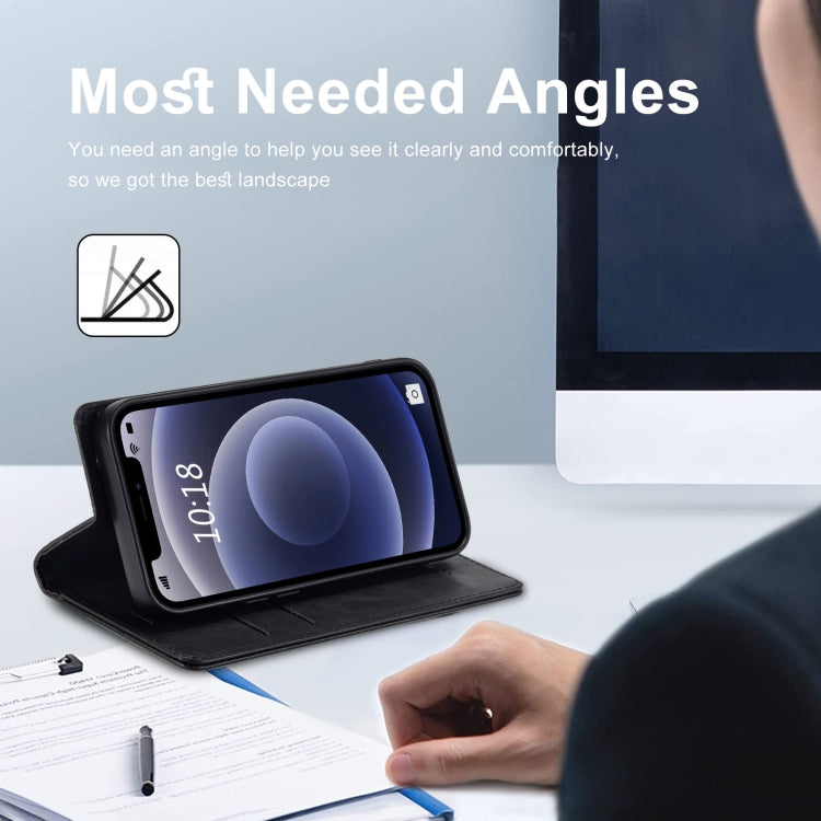 LC.IMEEKE RFID Anti-theft Leather Phone Case, For iPhone 12 mini, For iPhone 11, For iPhone 11 Pro, For iPhone 11 Pro Max