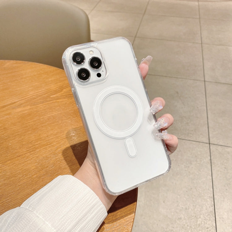 MagSafe Magnetic Clear Acrylic TPU Case