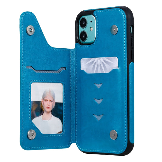 iPhone 11 Pro case with built-in card slot holder and skull design