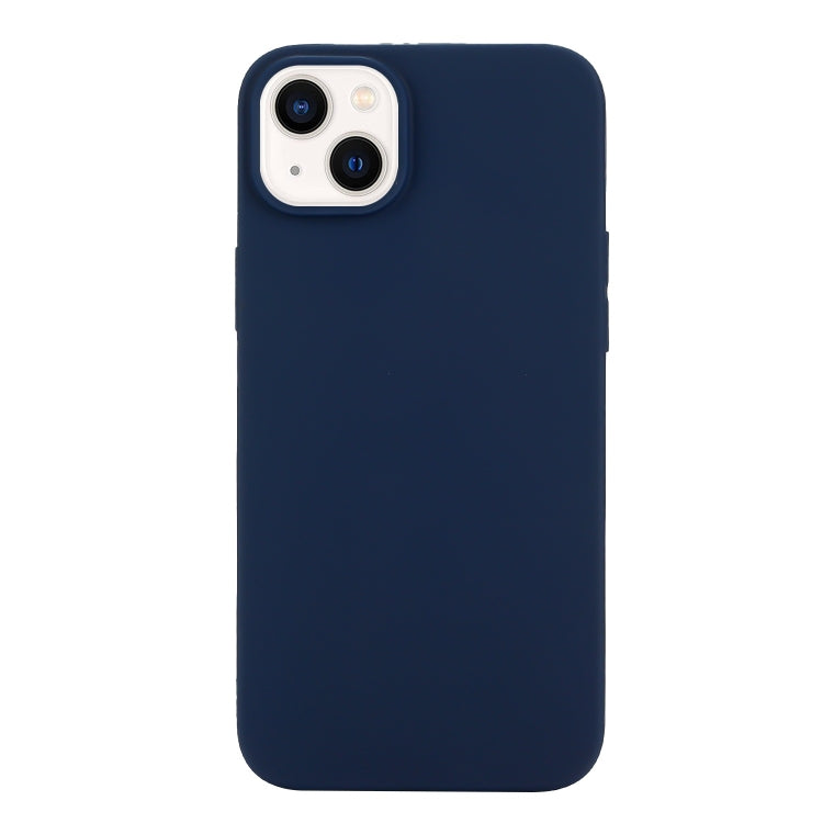 Solid Color Frosted Silicone Phone Case, For iPhone 14, For iPhone 14 Plus, For iPhone 14 Pro