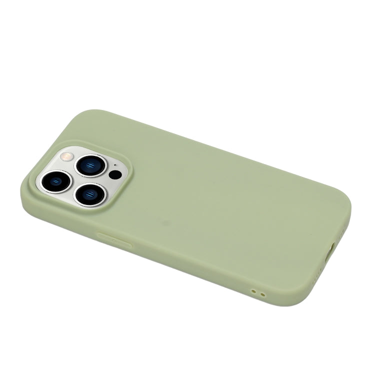 Solid Color Frosted Silicone Phone Case, For iPhone 14 Pro, For iPhone 14 Pro Max